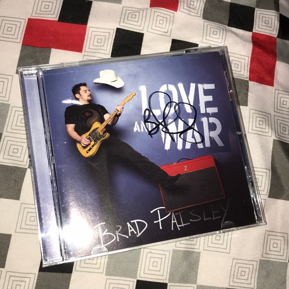 Brad Paisley SIGNED CD